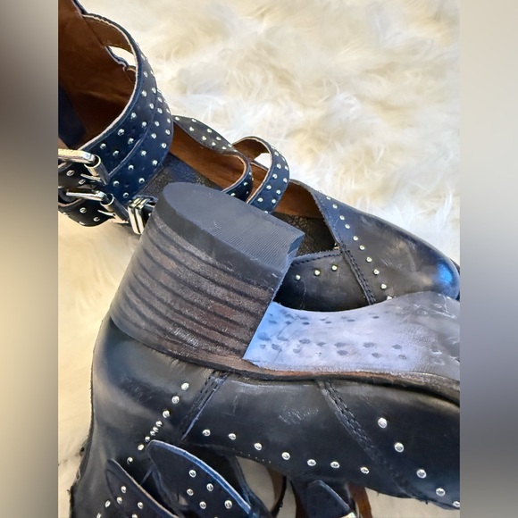 Freebird by Steven Felicity studded leather ankle boots - Picture 7 of 8